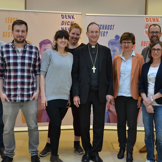 Pressekonferenz zum Auftakt von 'Denk Dich Neu' am 19. April 2022 in Wien