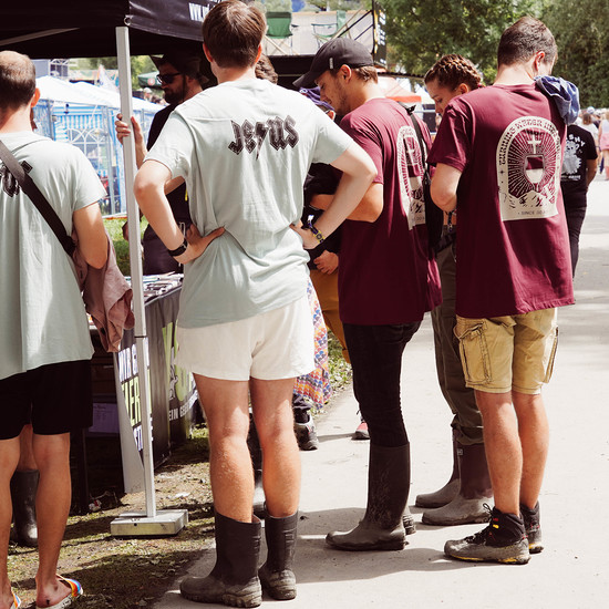 Mit der PopUpChurch auf dem Szeneopenair.