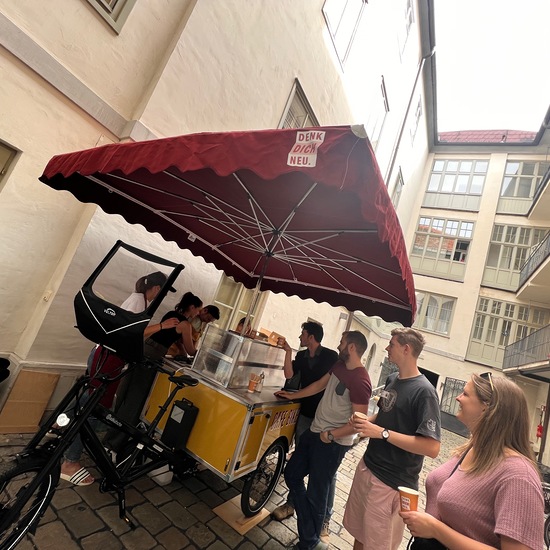 Das 'Cafe-Bike' unterwegs in der Steiermark